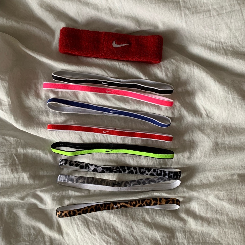 Assorted Set of 9 Nike Headbands